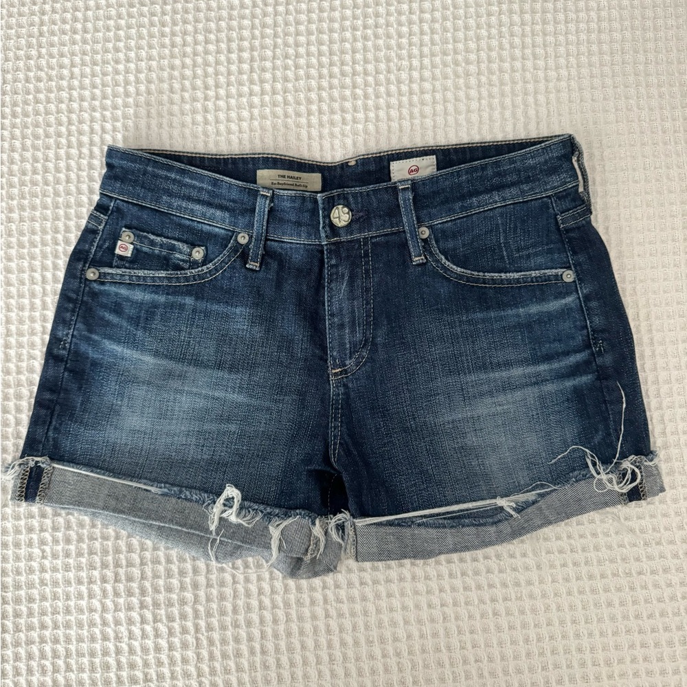 AG Jeans Hailey Ex-Boyfriend Roll Up Shorts